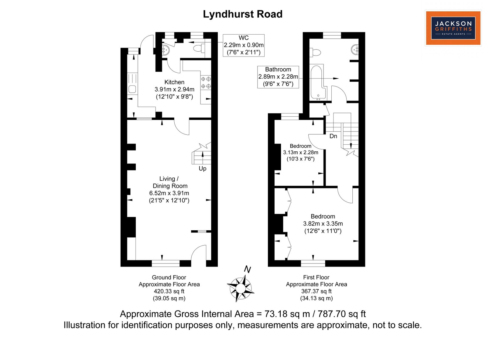 95, Lyndhurst Road, Worthing floorplan
