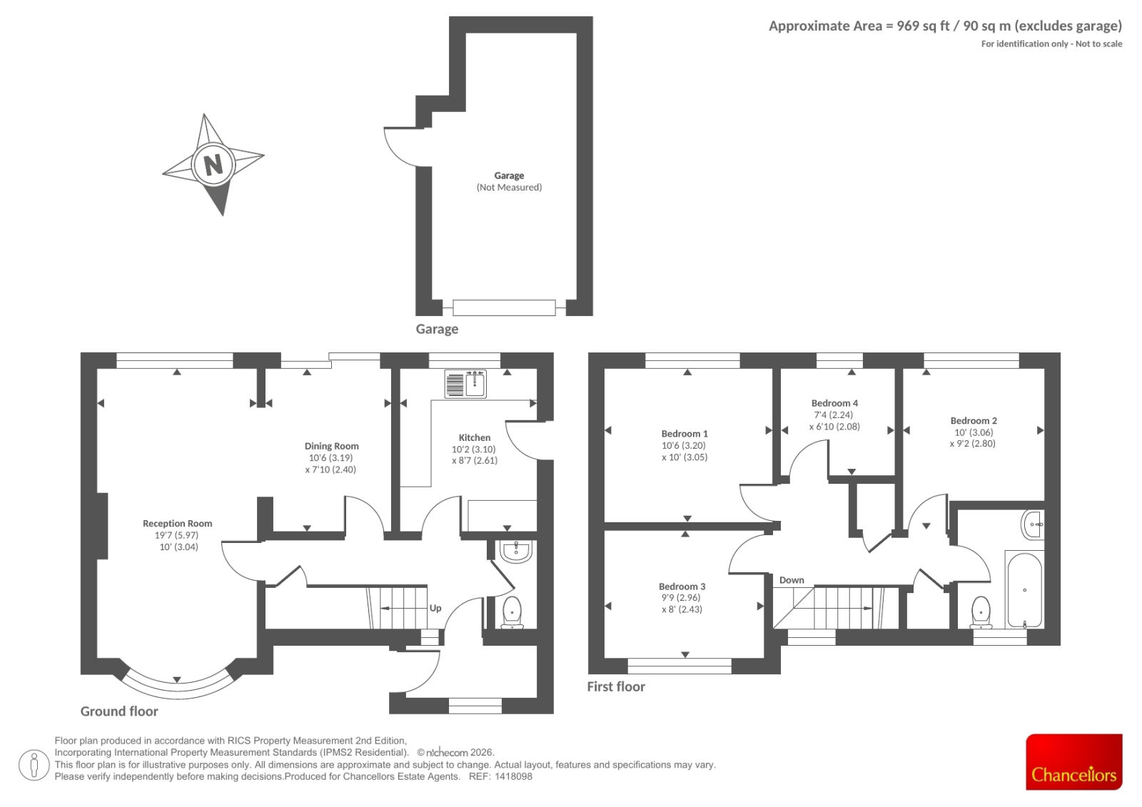 Kingfisher Close, Basingstoke floorplan