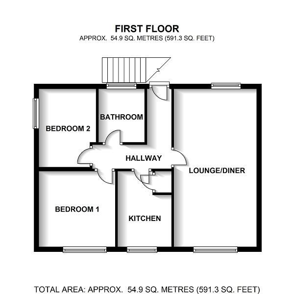 2 Bedrooms Flat to rent in Tondu Road, Bridgend Town CF31