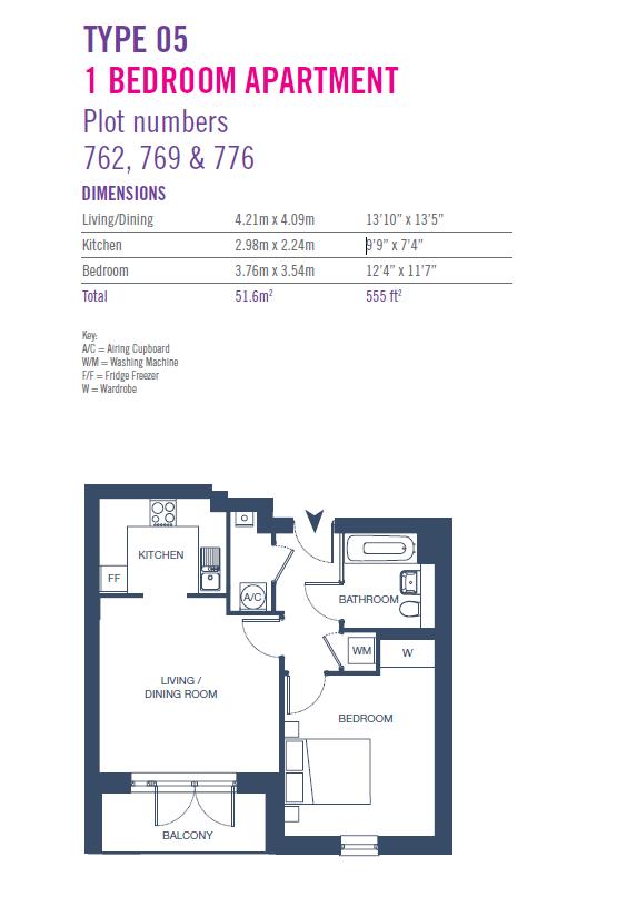Handley Page Road, Barking floorplan