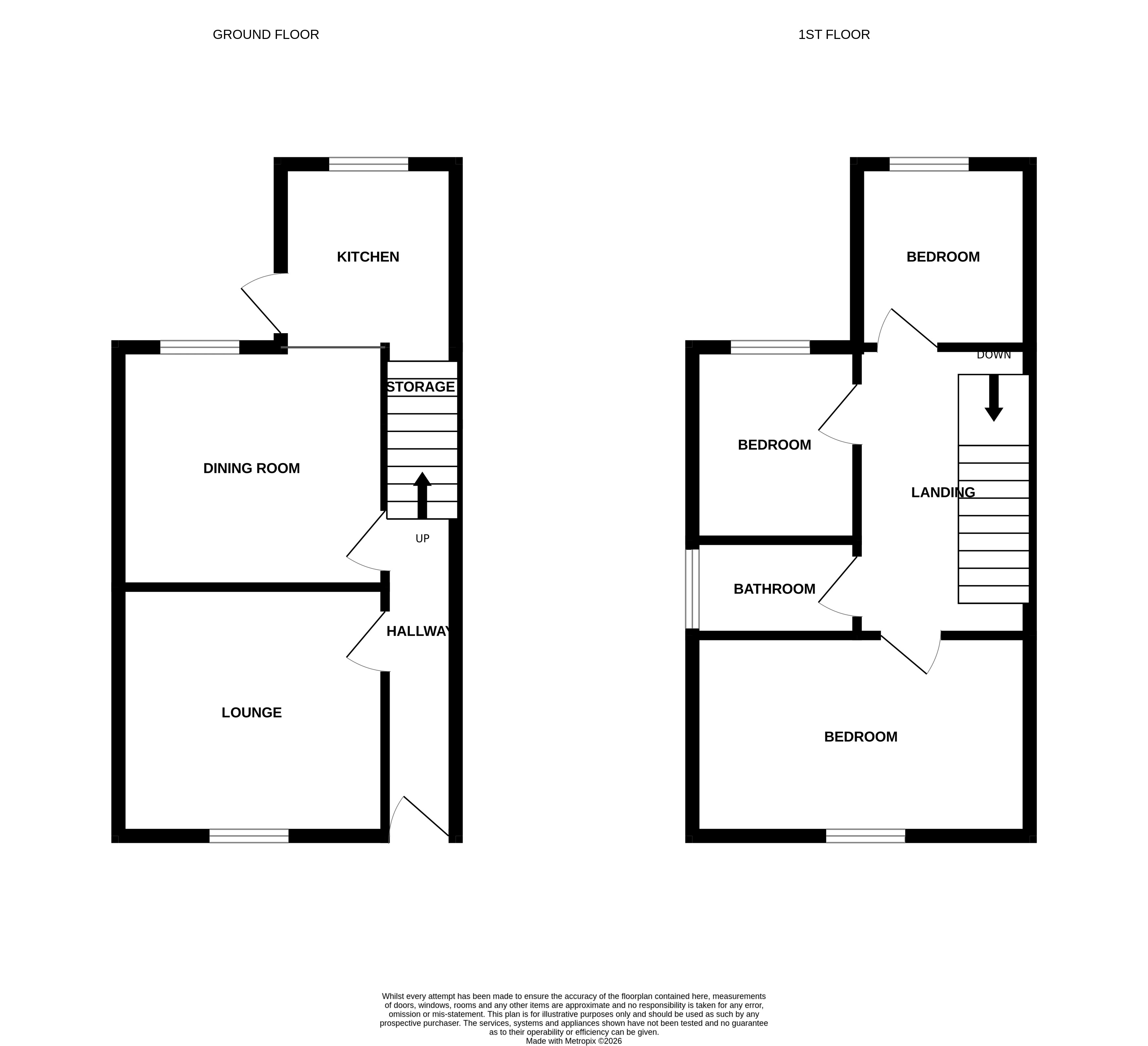 55, Church Lane, Stockport floorplan