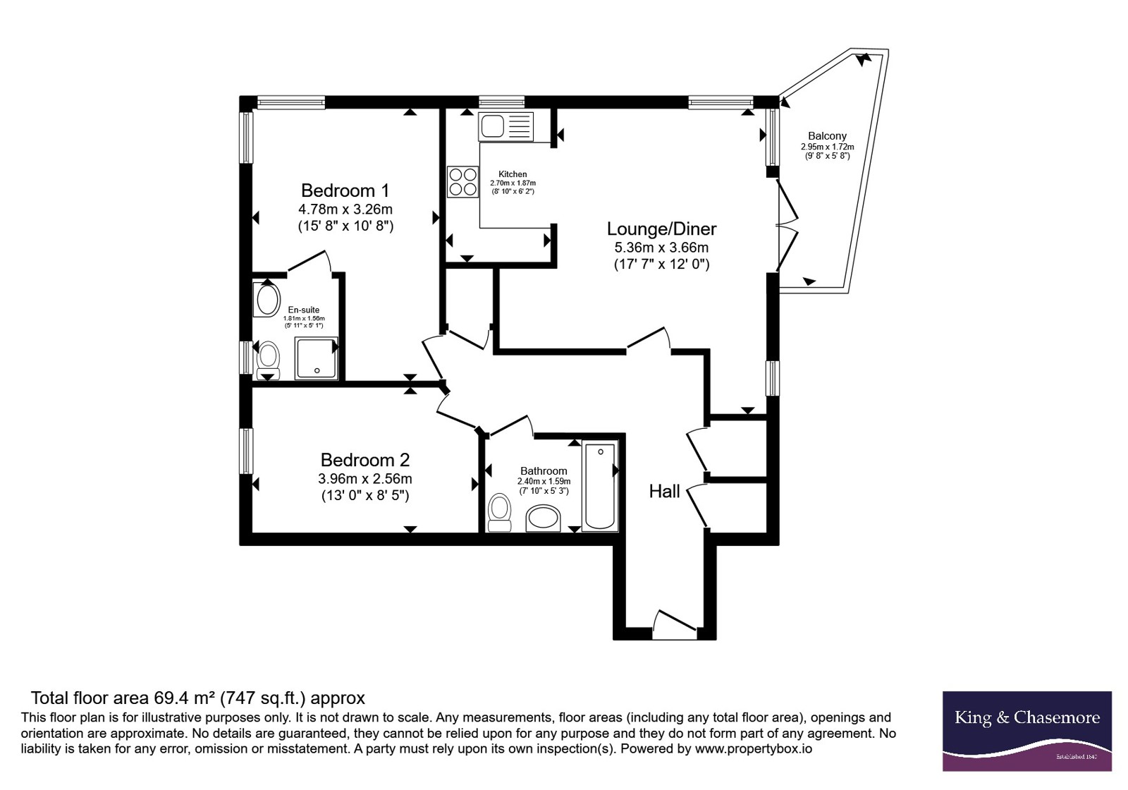 Commonwealth Drive, West Sussex floorplan