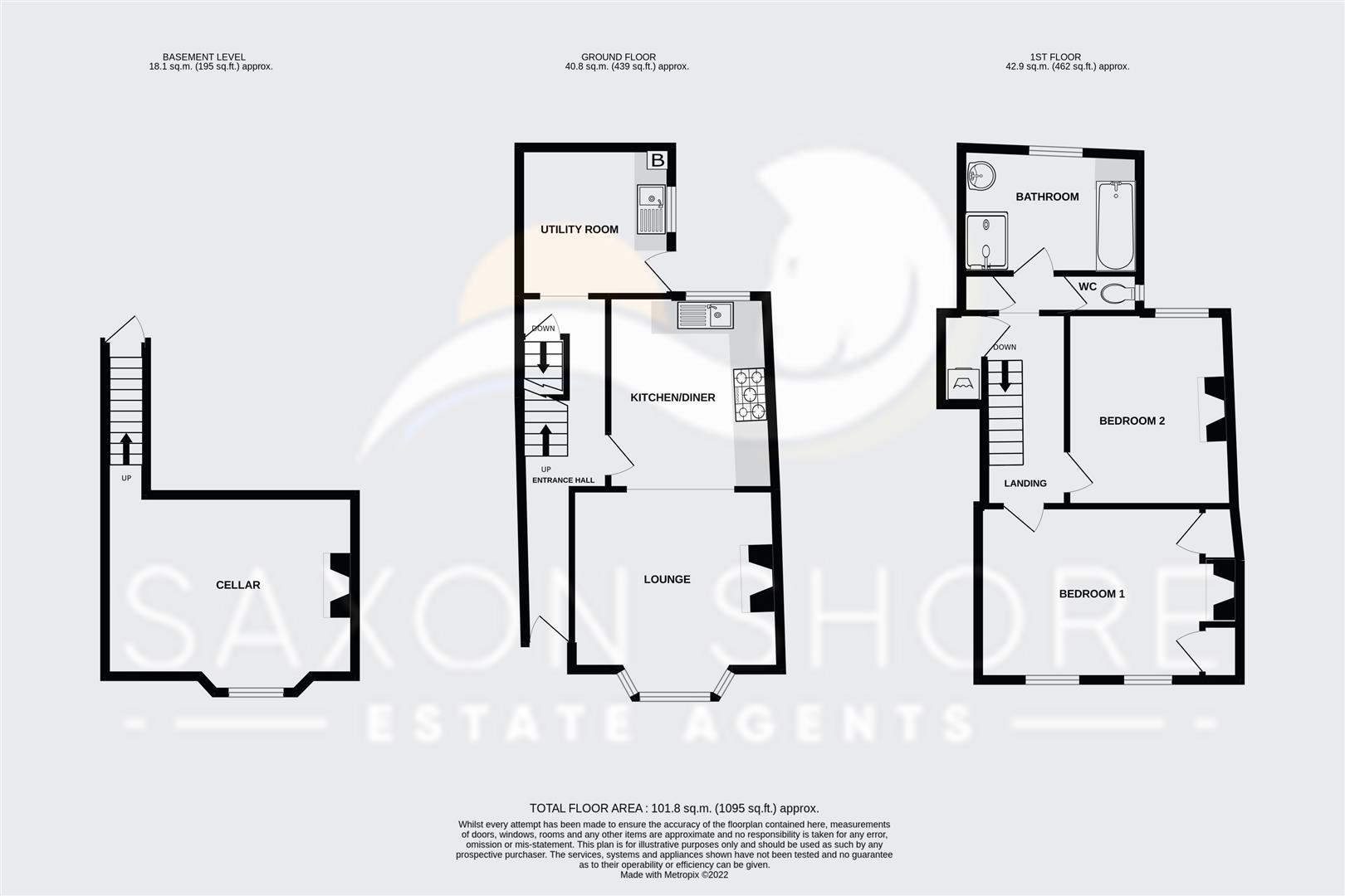 Napleton Road, Faversham ME13, 2 bedroom terraced house for sale