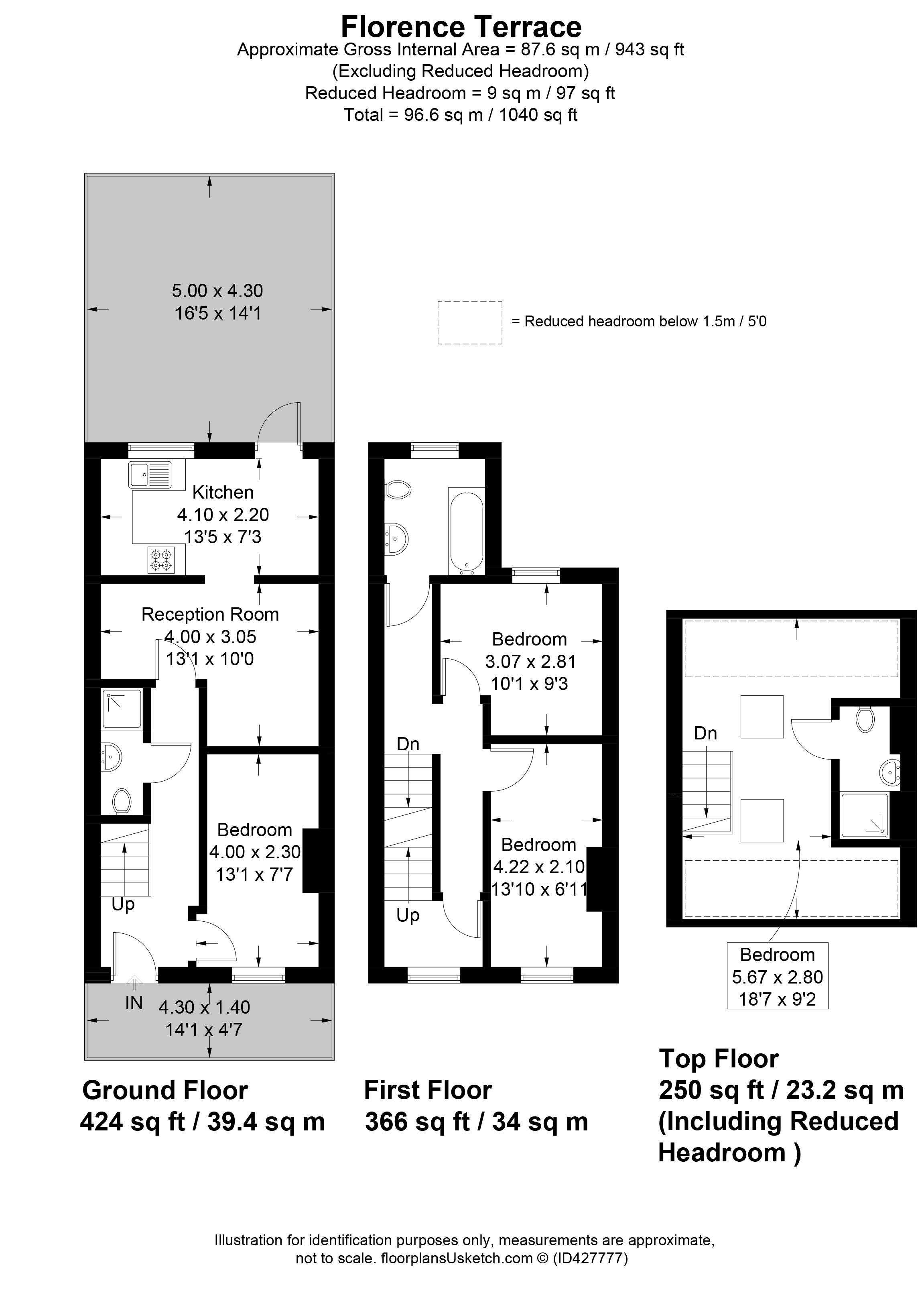 4 Bedrooms  to rent in Florence Terrace, London SW15