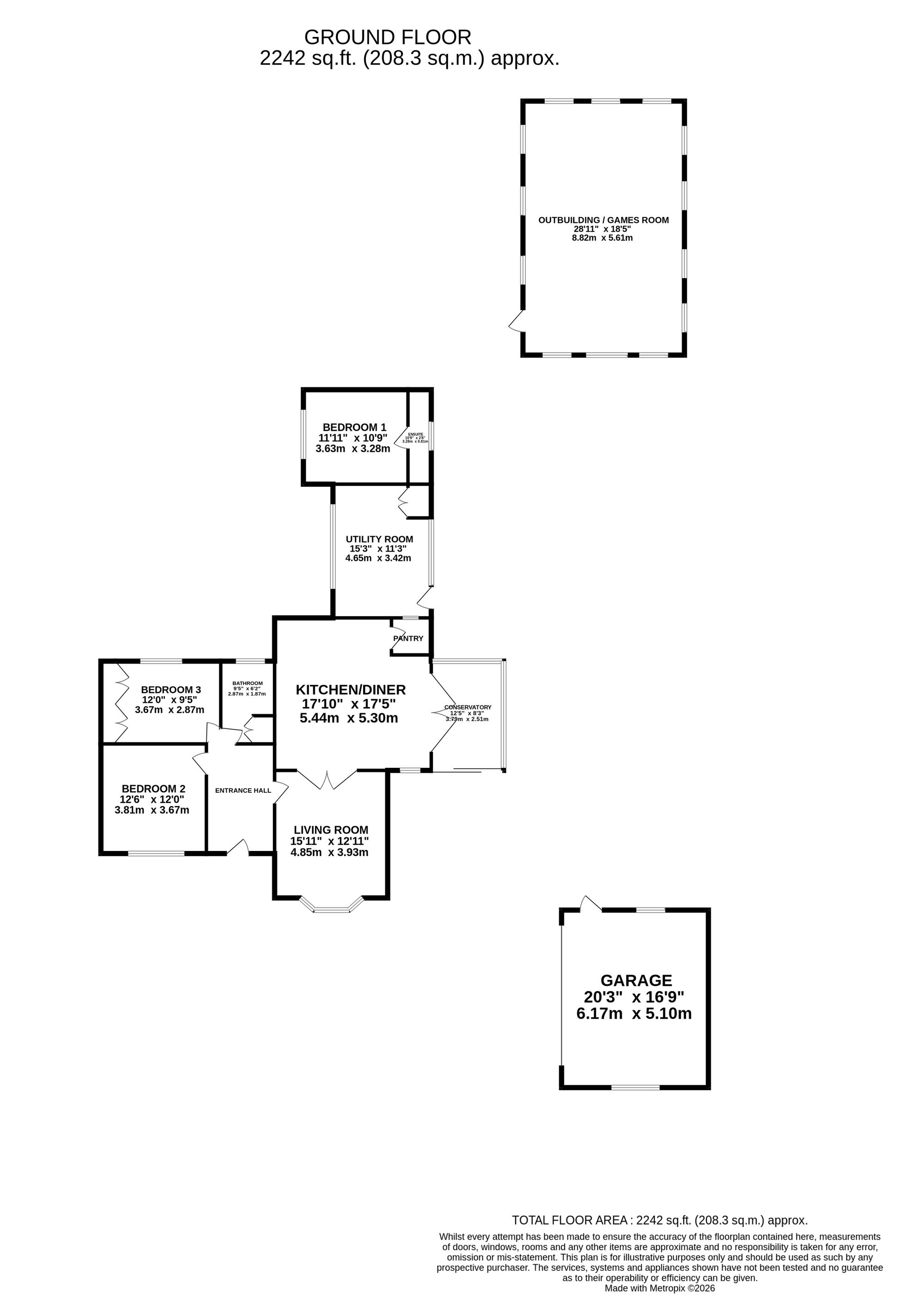 9, Newport Road, Eccleshall, ST21 floorplan