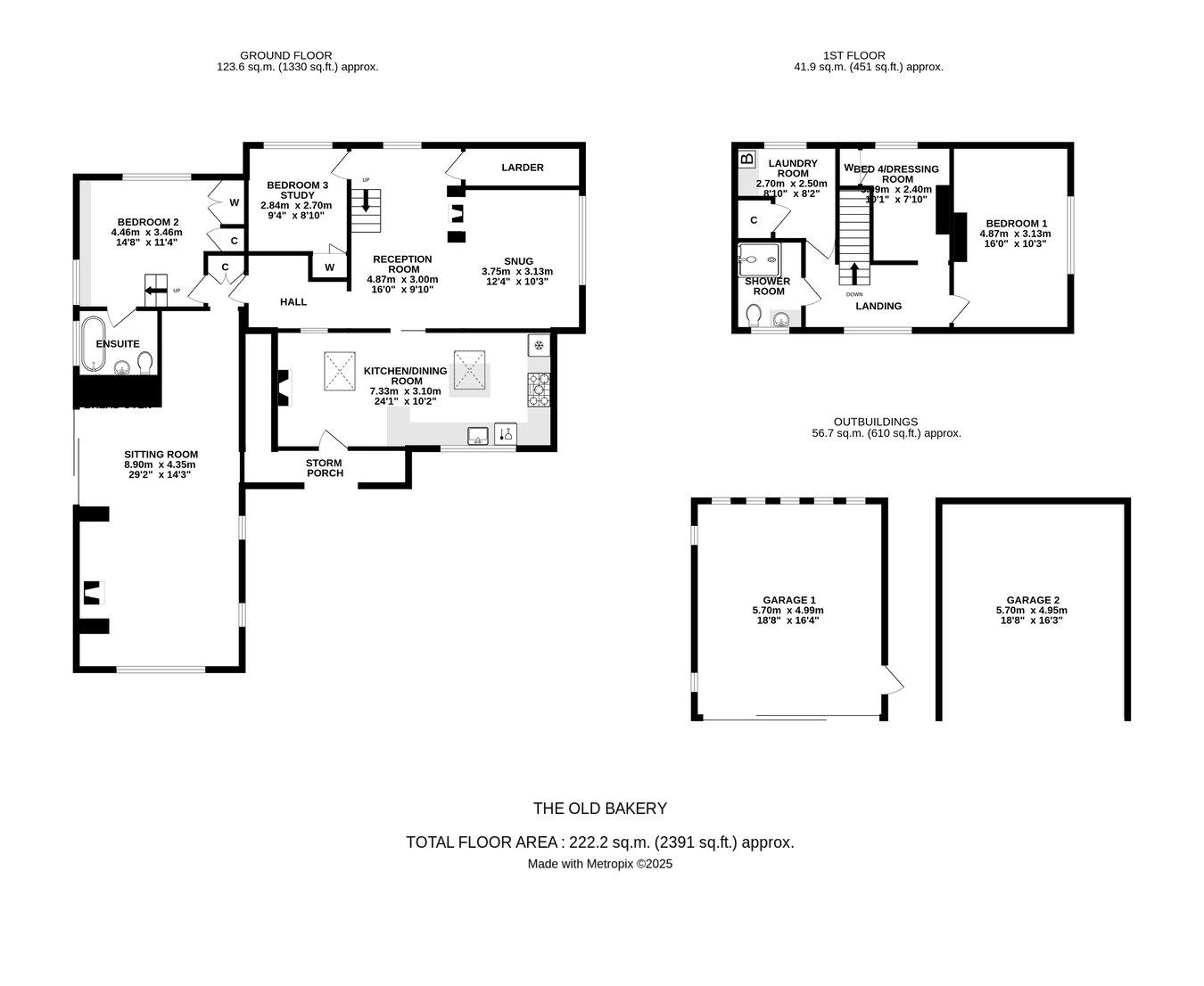 The Old Bakery, Lester Square, Ringwood floorplan