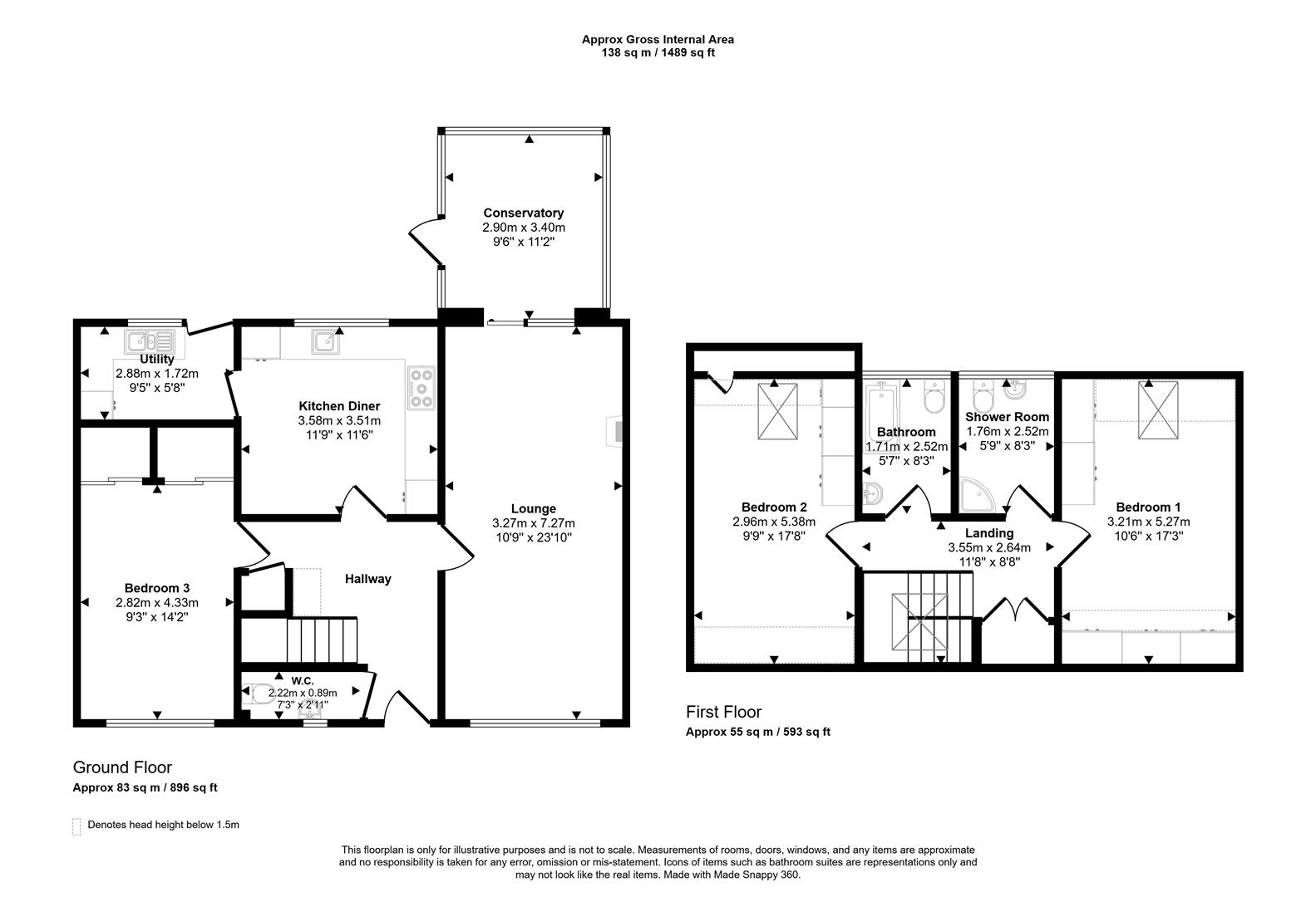 The Haven, Templebar Road, Kilgetty floorplan