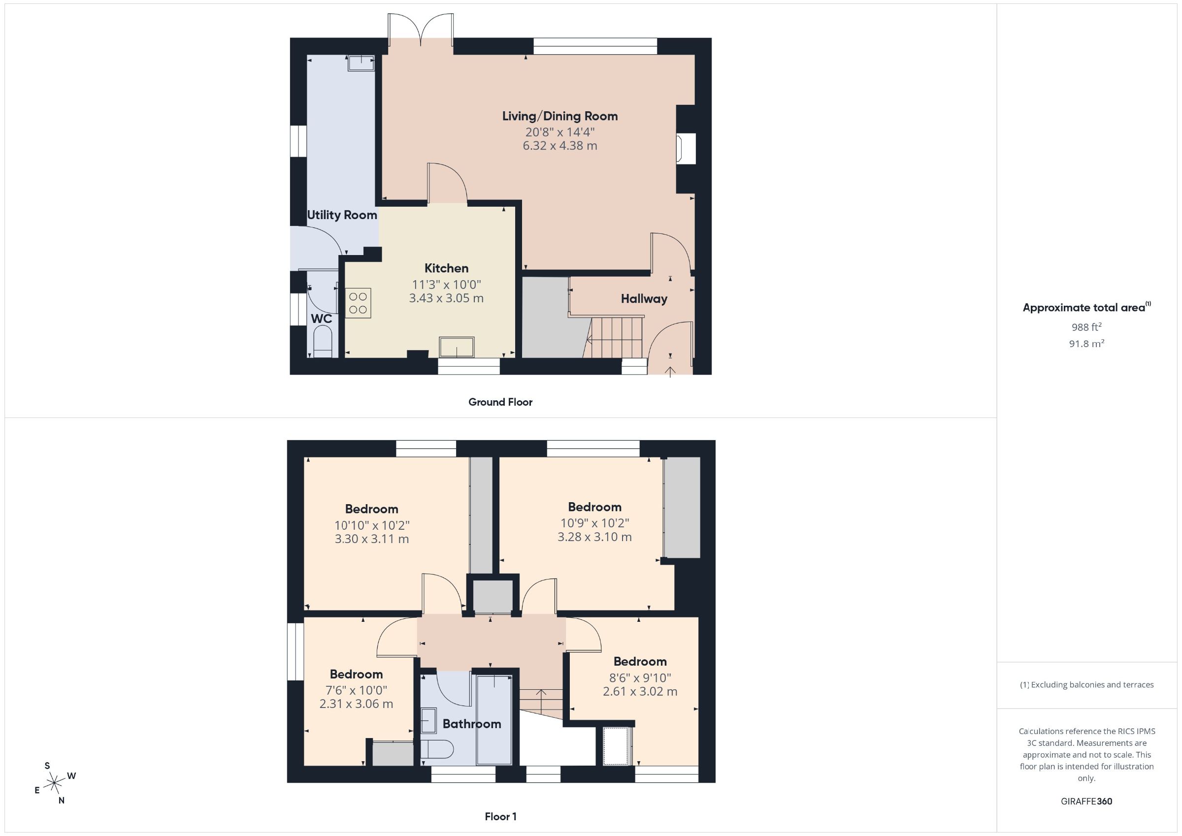 4 Hawker Square, Upper Rissington, Cheltenham floorplan