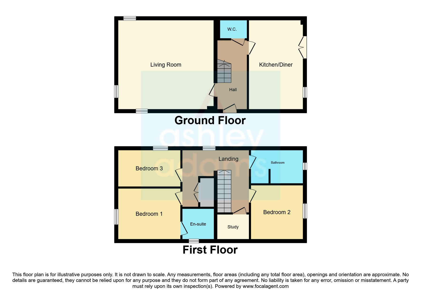 25, Aston Hall Drive, DERBY floorplan