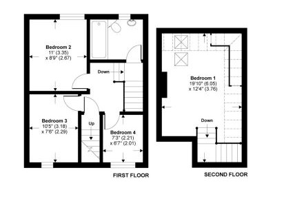 19, Streamers Meadows Devon, Honiton floorplan