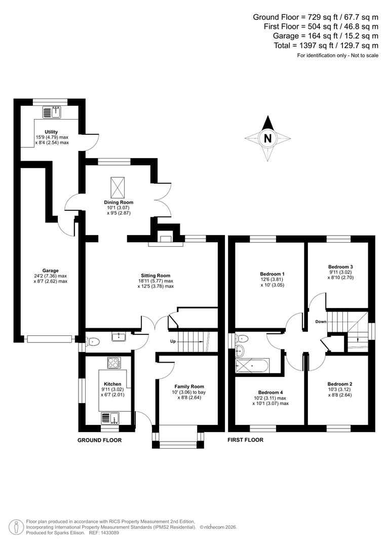 3, Boynton Close, Chandler's Ford floorplan