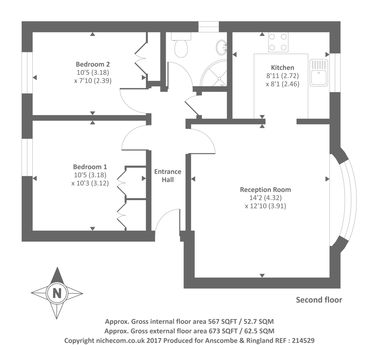 High EN5, 2 bedroom flat for sale 54423523 PrimeLocation