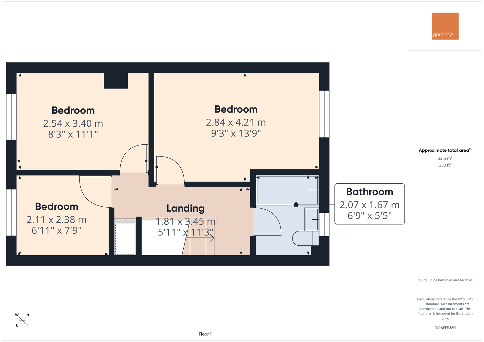 24, Bosvean Road, Nr Truro floorplan