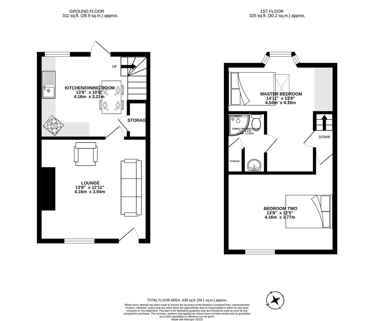 5 Ollerton Terrace, Chorley Road, Chorley floorplan