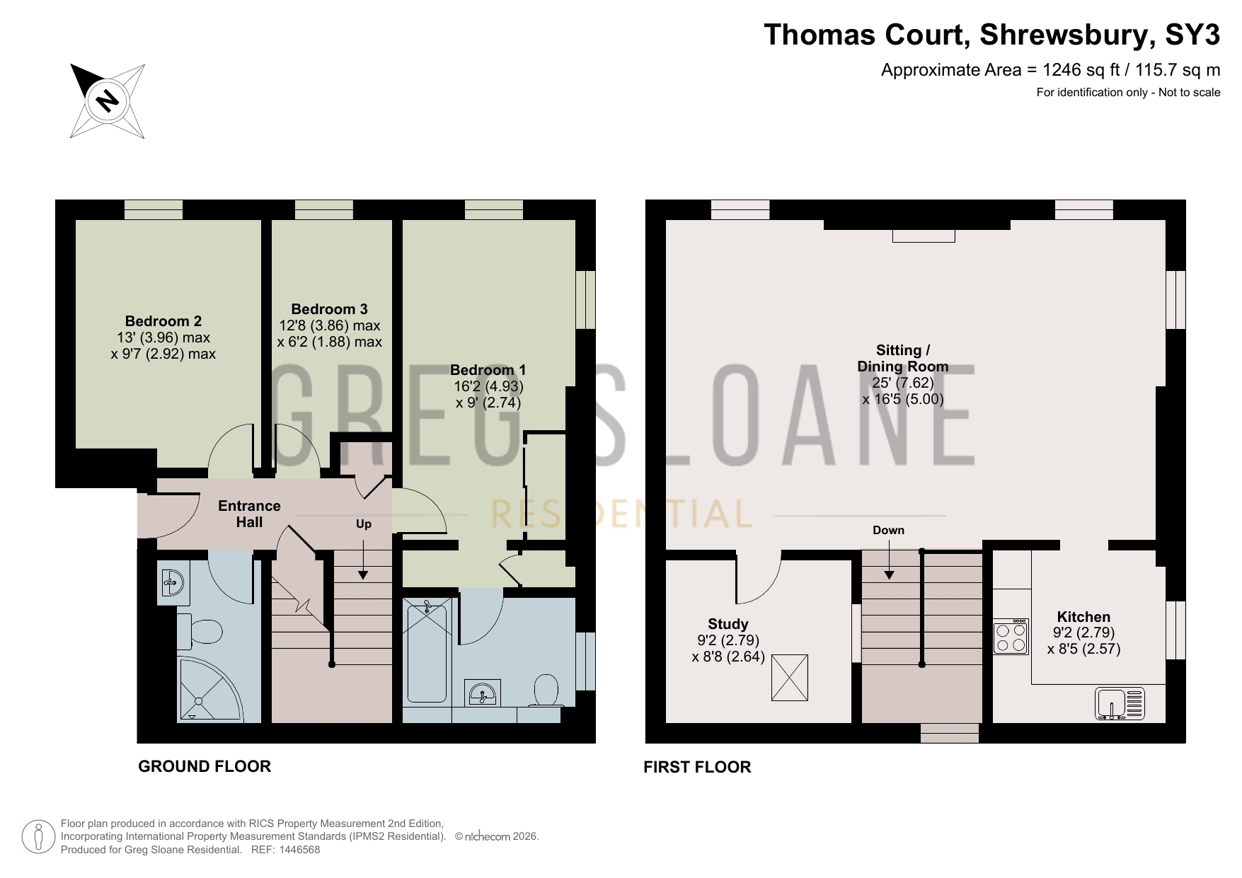 21 Thomas Court, Shrewsbury floorplan