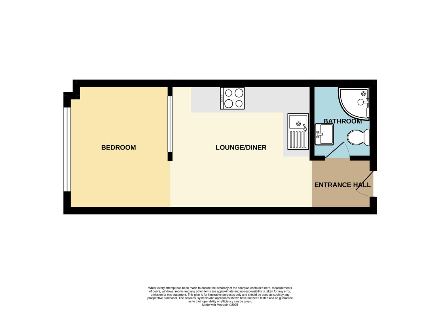 Apartment, 307 Ferens Court, 16-22 Anlaby Road, Hull floorplan
