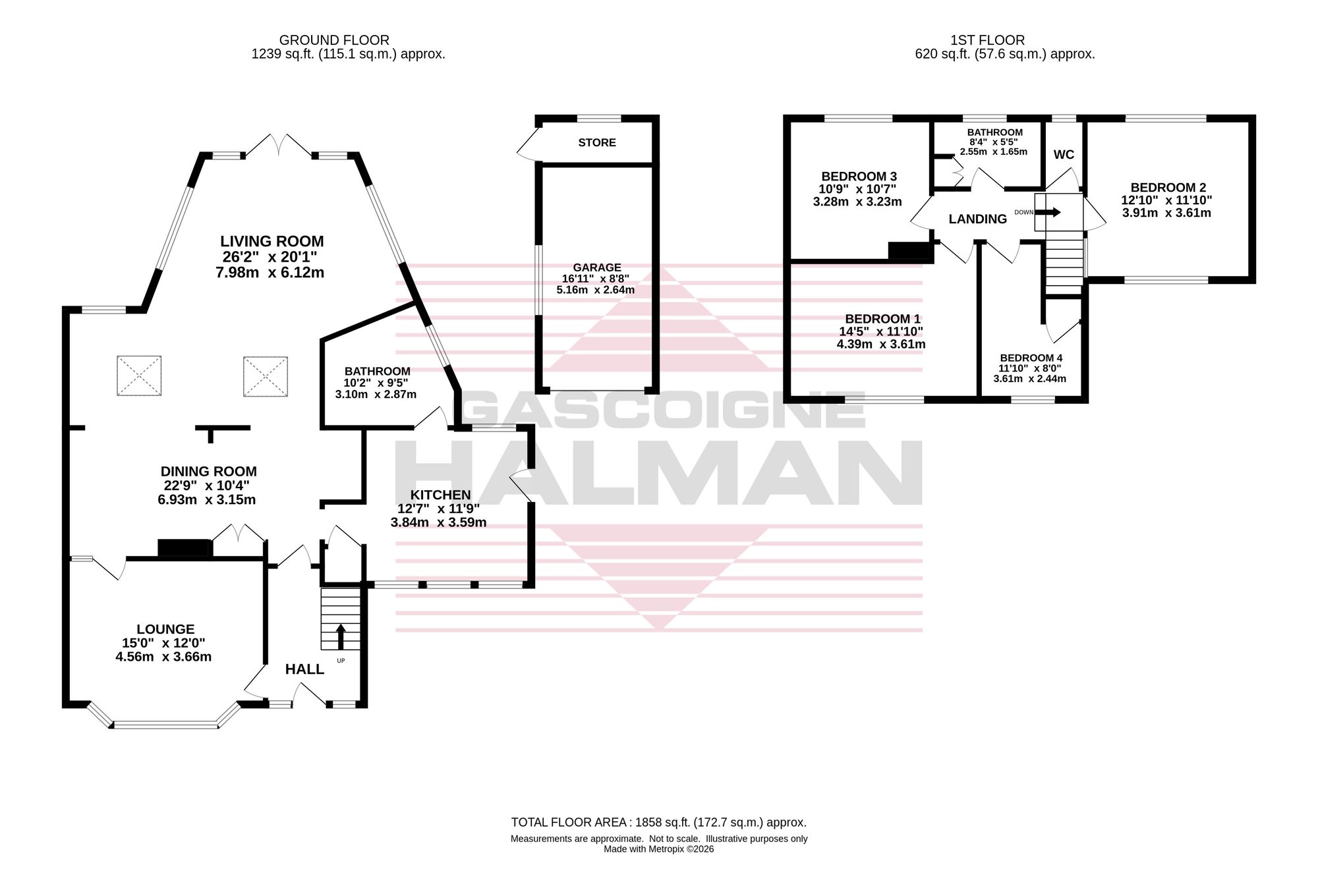 86 Patch Lane, Stockport floorplan