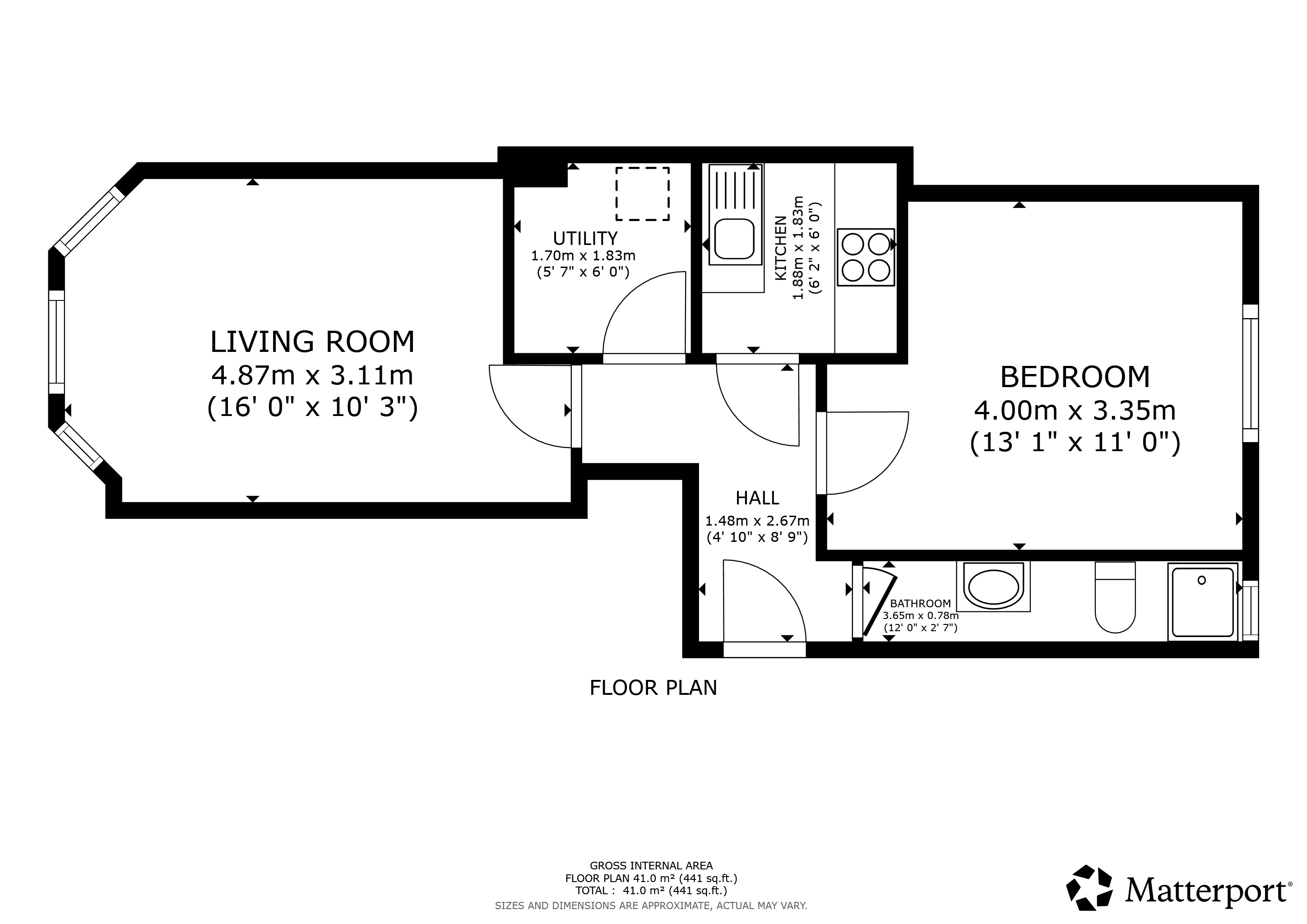 Exeter Drive, Flat 2/3, Thornwood floorplan