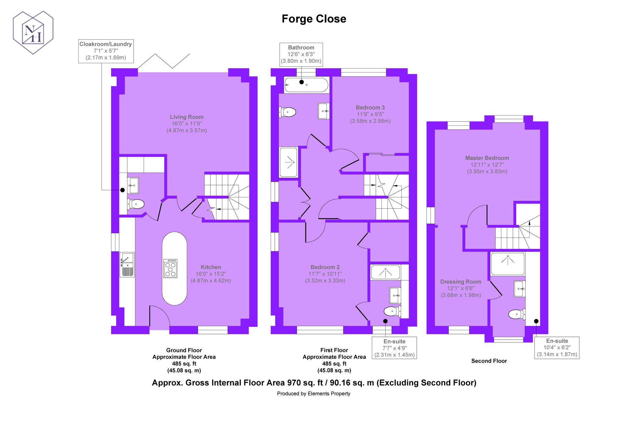 7 Forge Close, Stratford-Upon-Avon floorplan