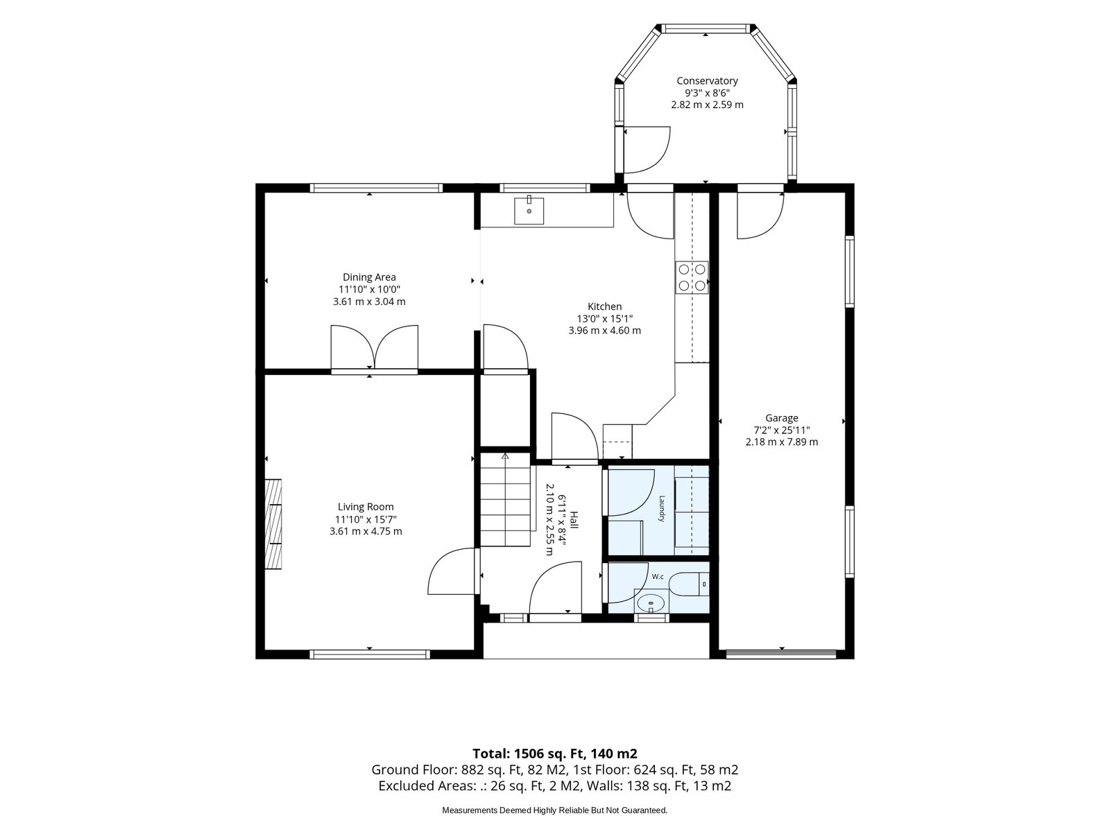 Urford Close, Yarm floorplan