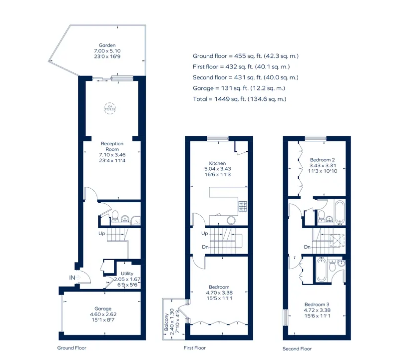 14, Maple Mews, London floorplan