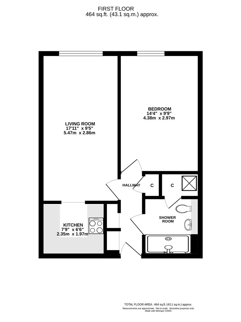 7 Primrose Court, Kings Road, Brentwood floorplan