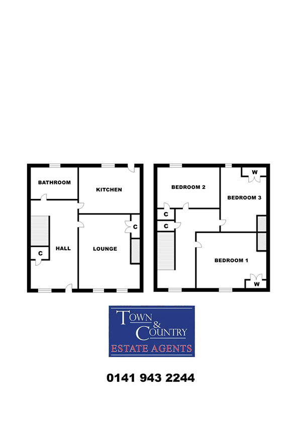 Hawthorn Street, Torrance, Glasgow G64, 3 bedroom terraced house for