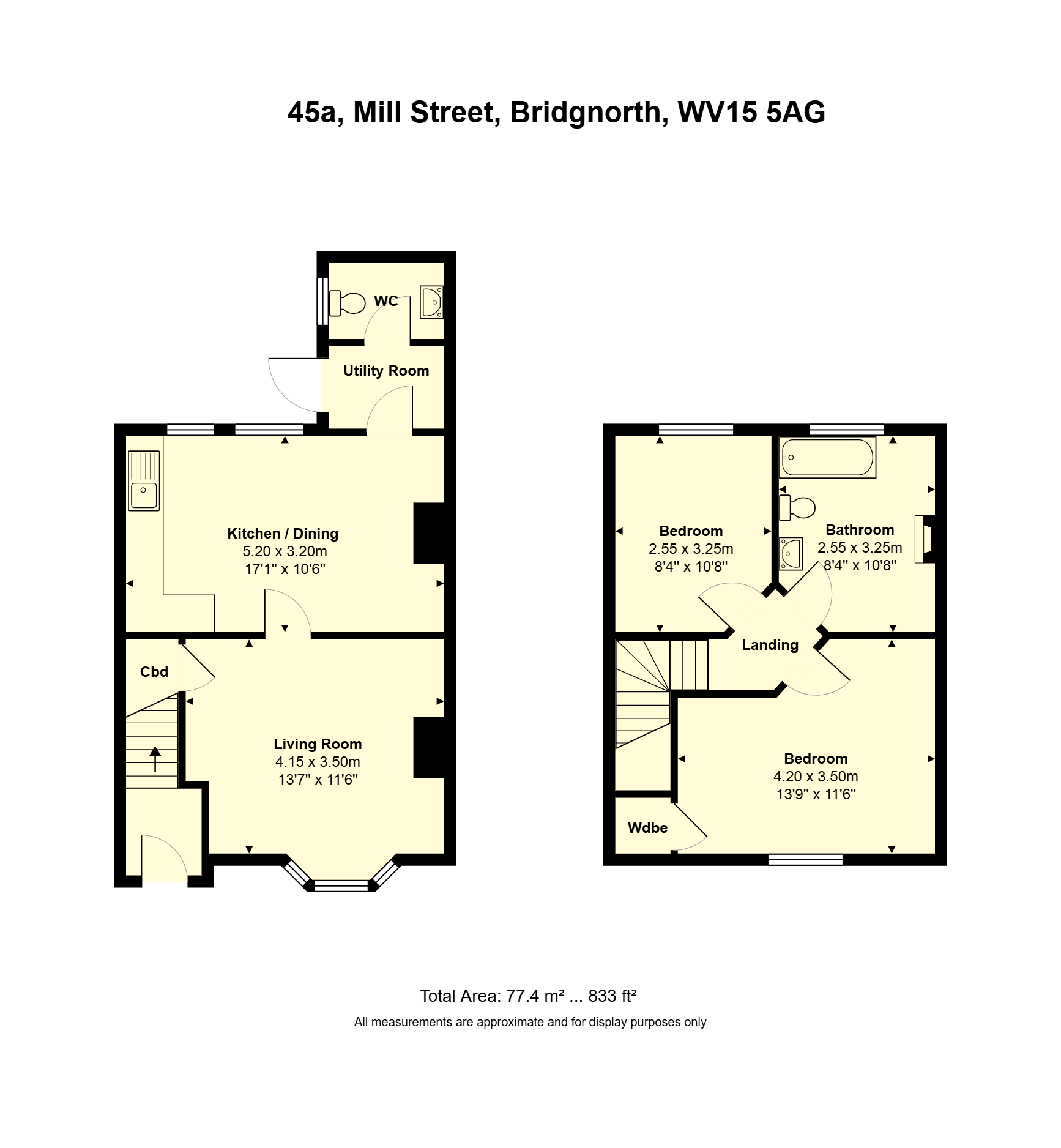 45A, Mill Street , Bridgnorth floorplan