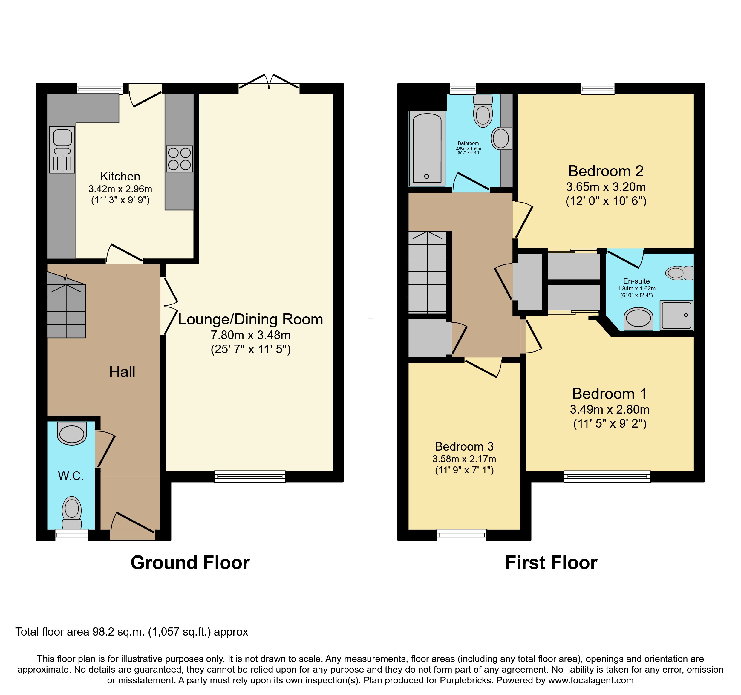 5, Station Gate, Darvel floorplan