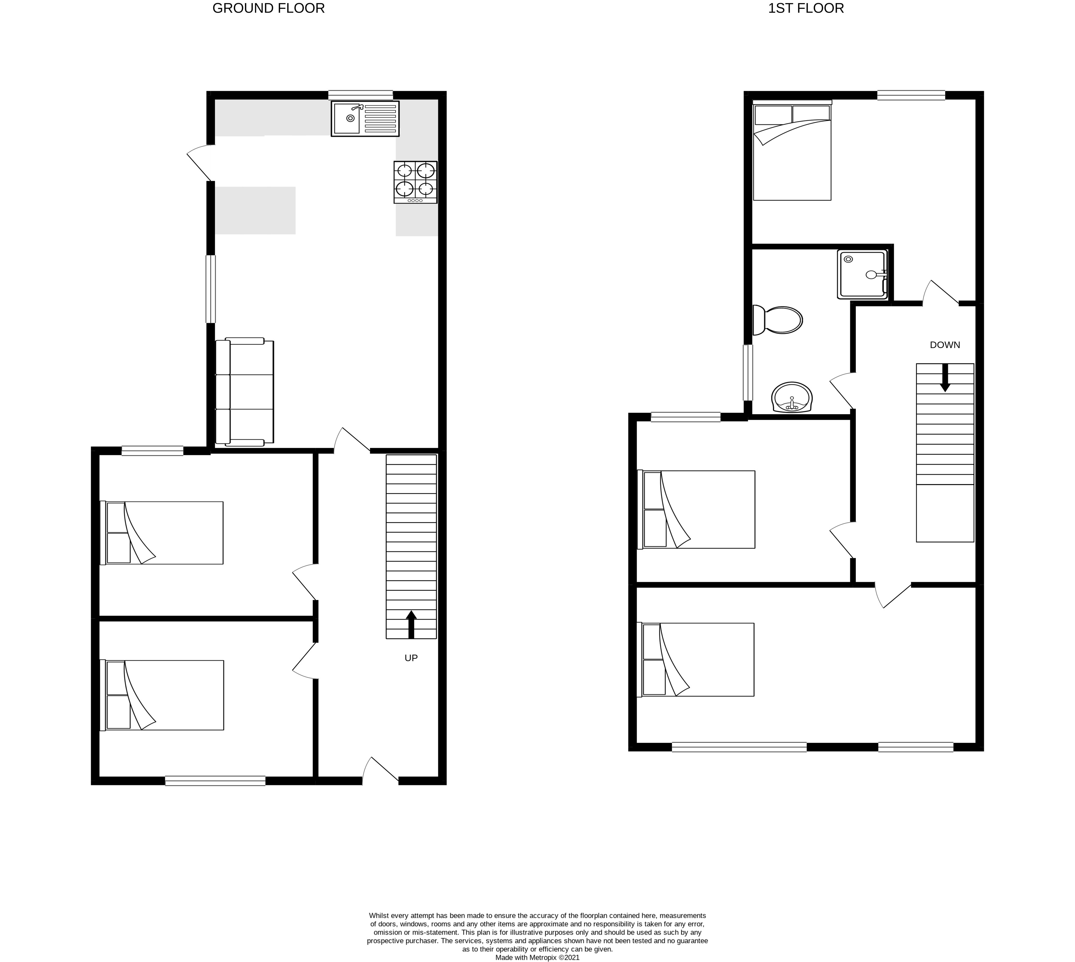24, Brithdir Street, Cardiff floorplan
