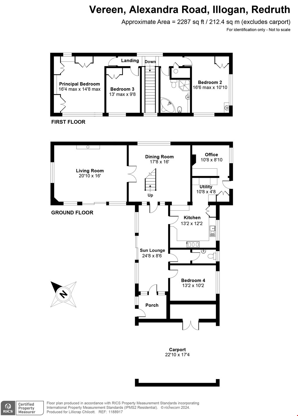 Vereen, Redruth floorplan