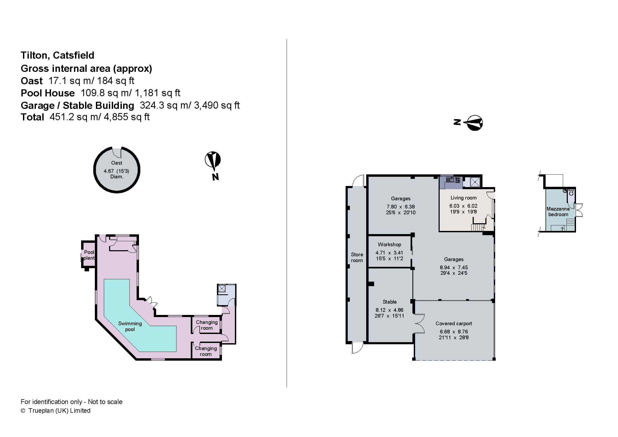 Tilton,, The Stream, Battle floorplan