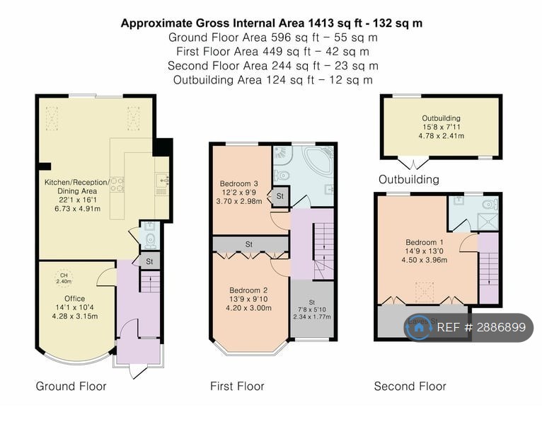 Barmouth Avenue, Perivale, Greenford floorplan