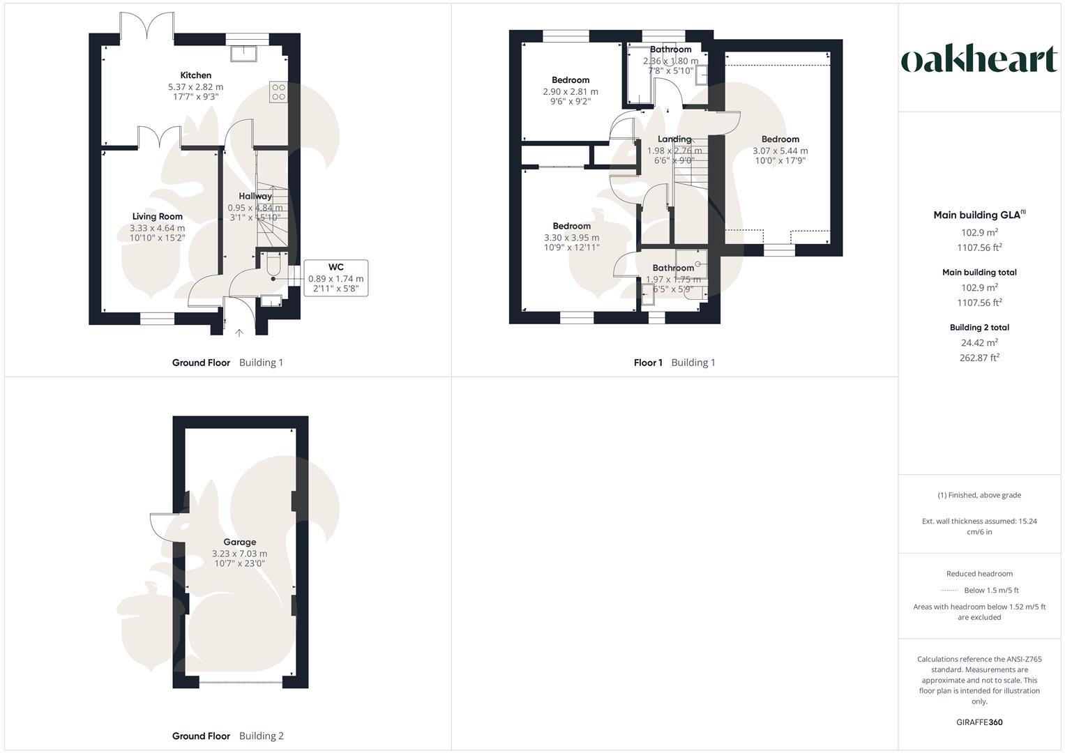 12, Pointsman Way, Colchester floorplan