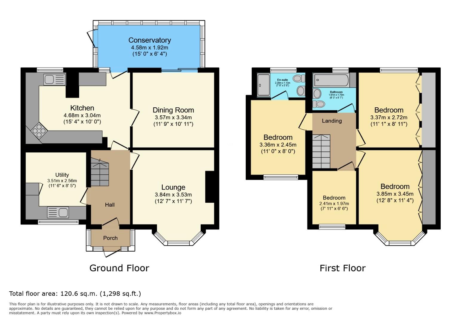 19, St. Anthony Road, Sheffield floorplan