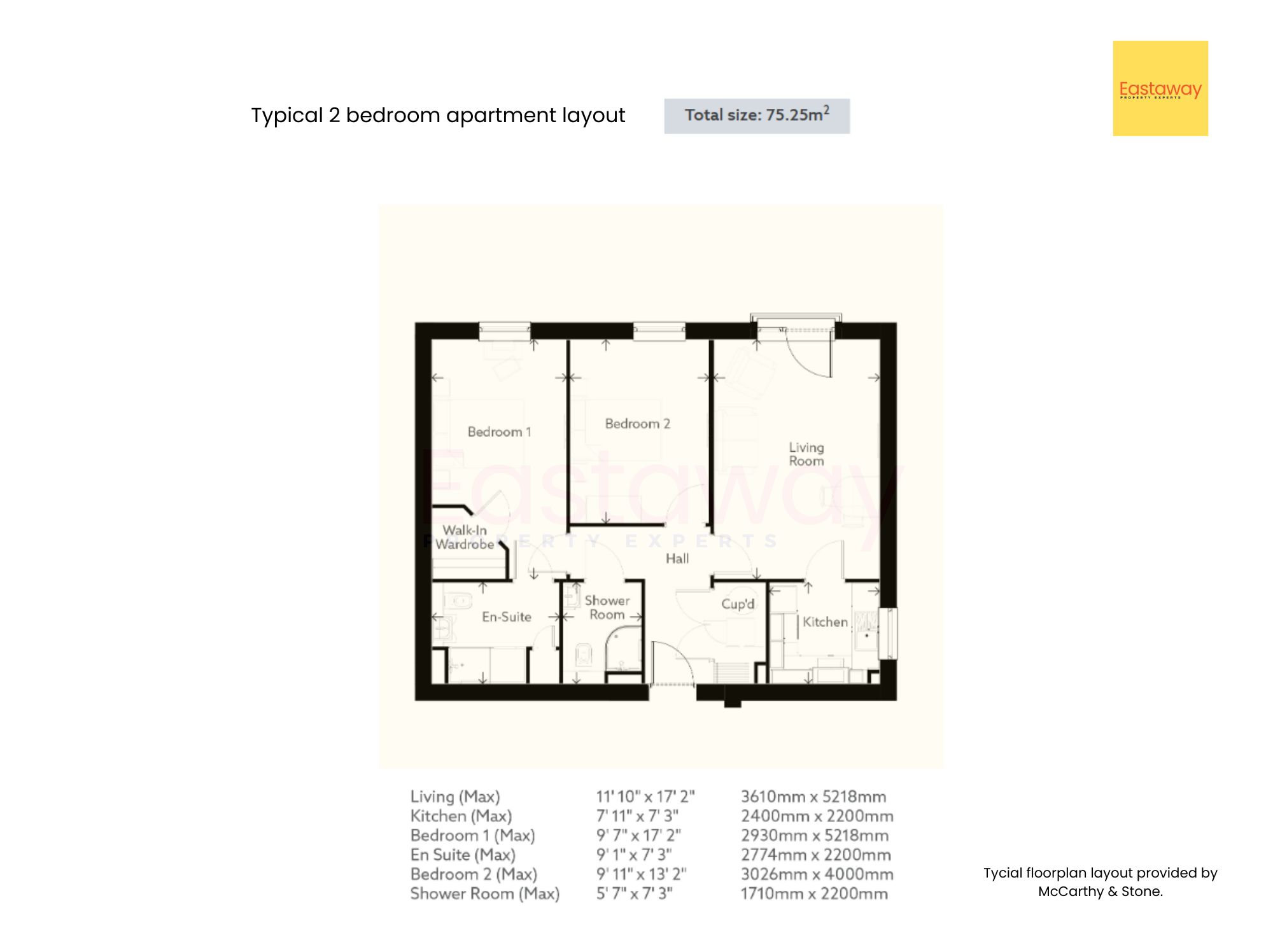Plot 14, Priory Road, Stamford floorplan