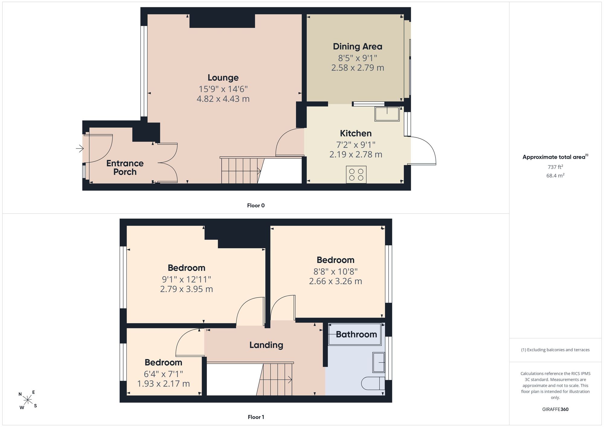 97 Larkswood Road, Stanford-Le-Hope floorplan