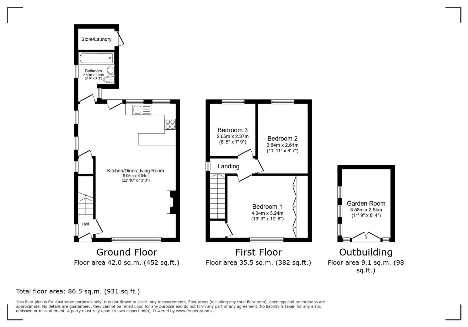 3, Berrygate Lane, Ripon floorplan