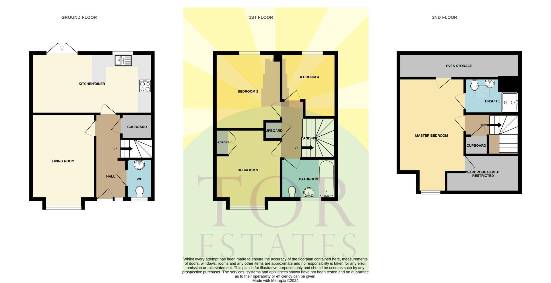 4, Tudor Pole Road, Glastonbury floorplan