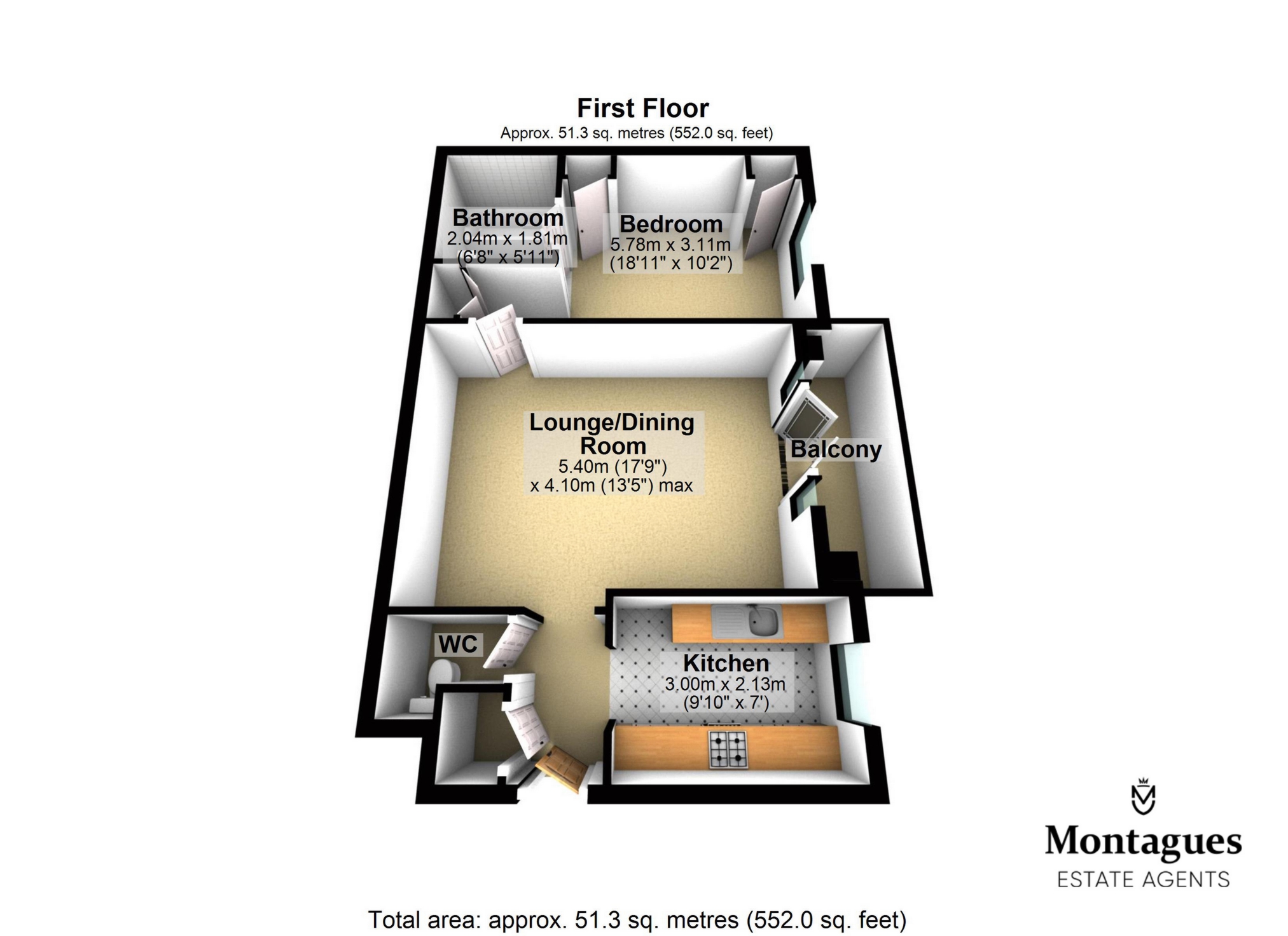 Mayflower Court, Ongar floorplan
