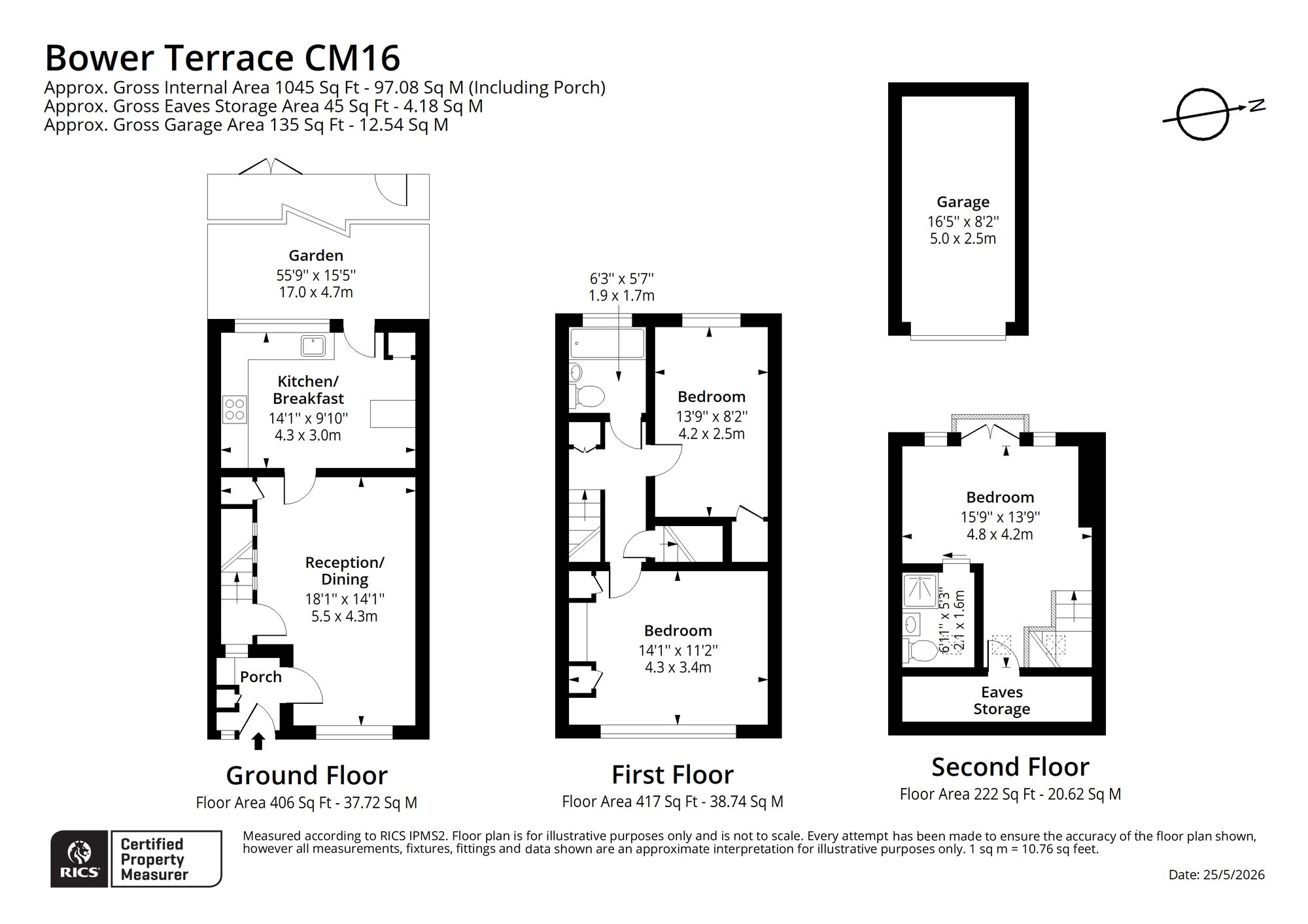 3 Bower Terrace, Epping floorplan