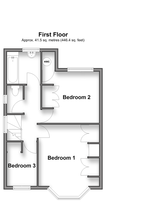 Kingsley Avenue, Sutton floorplan