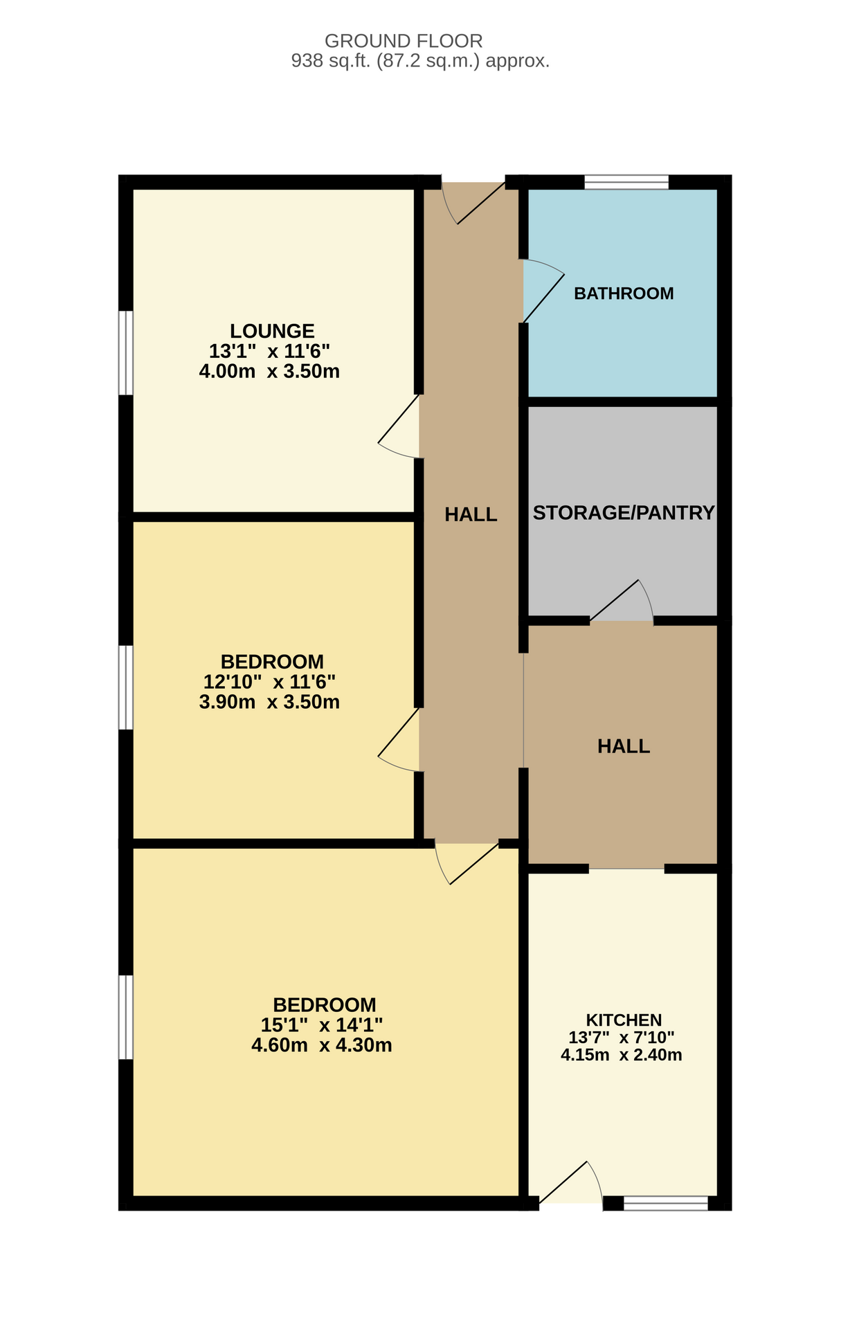 Farmhouse 1, Forfar floorplan