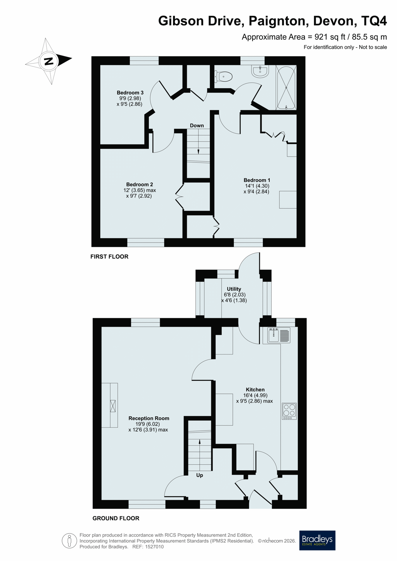 17 Gibson Drive, Paignton Devon, Devon floorplan