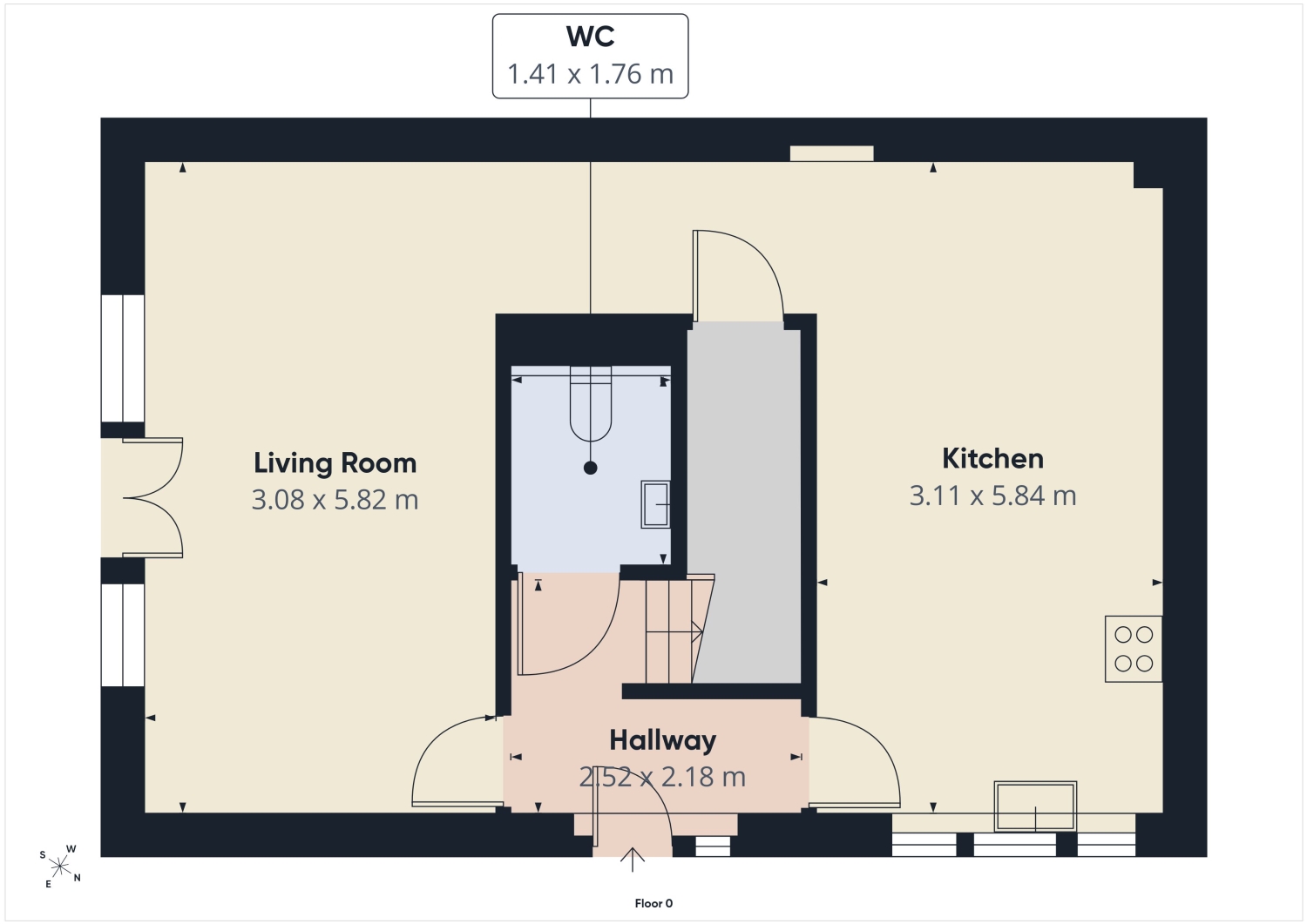 9, Carlton Green, Leeds floorplan