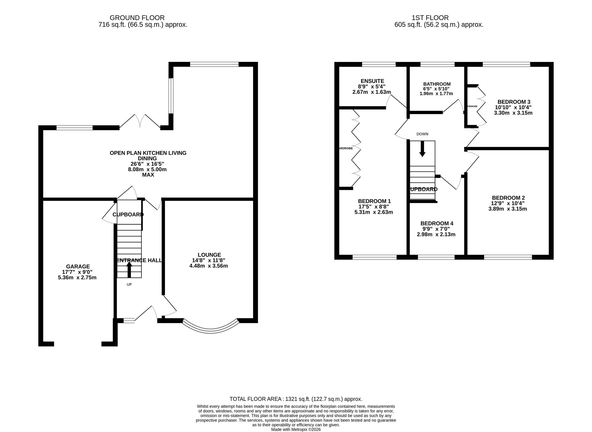 6 Kettleshulme Way, Stockport floorplan