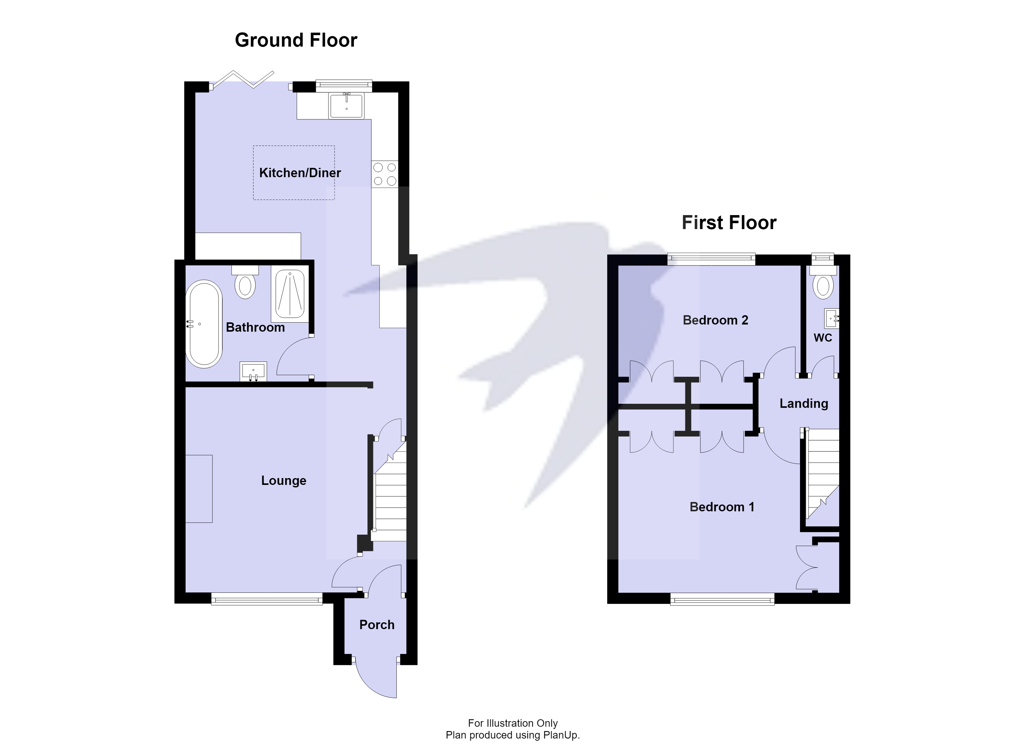 57, Holbeach Gardens, Sidcup floorplan