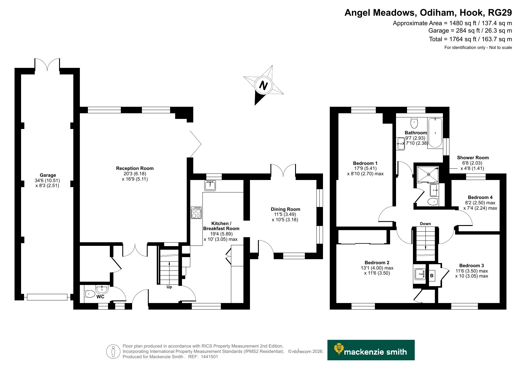9, Angel Meadows, Hook floorplan