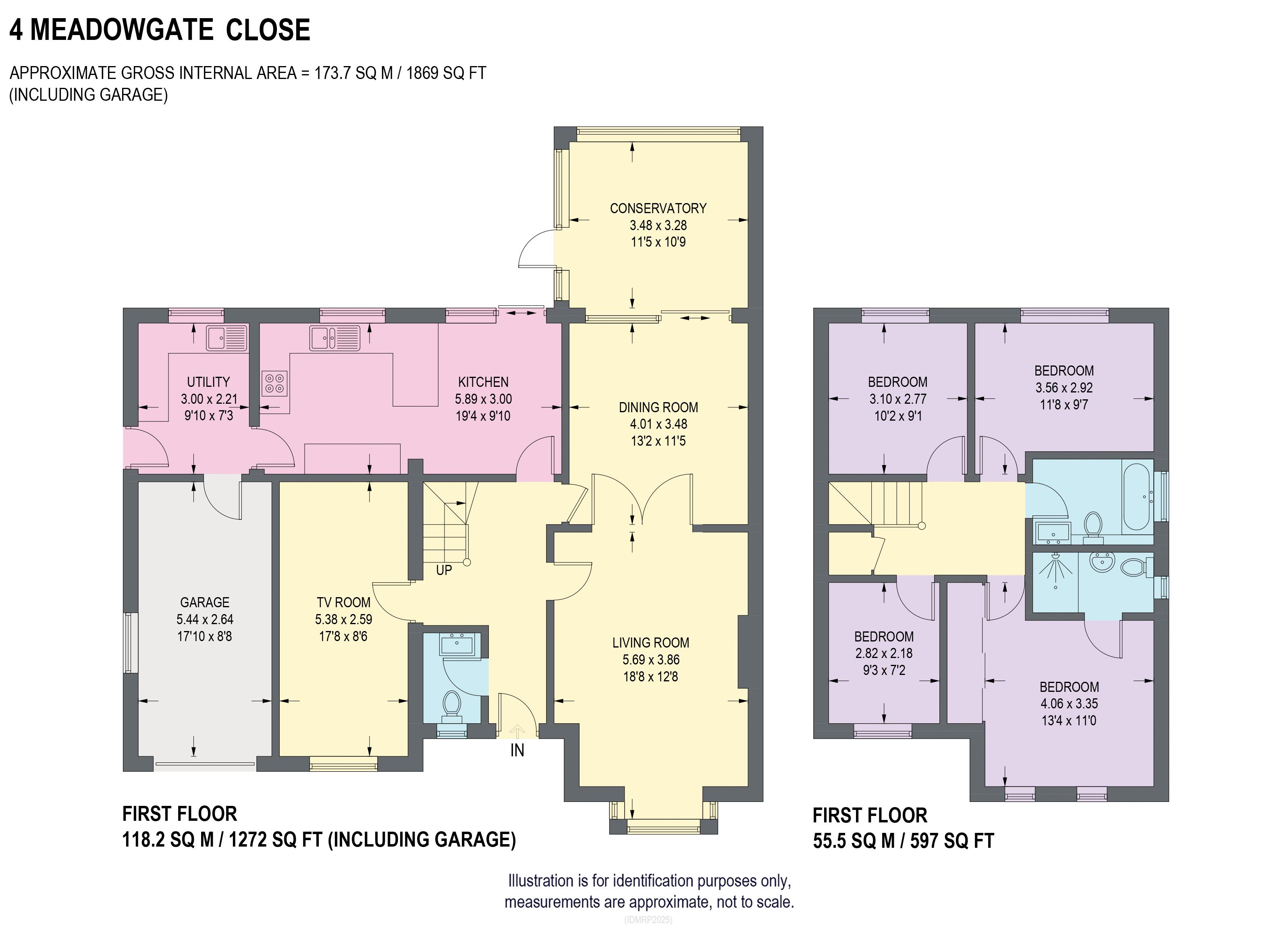 4, Meadow Gate Close, Sheffield floorplan