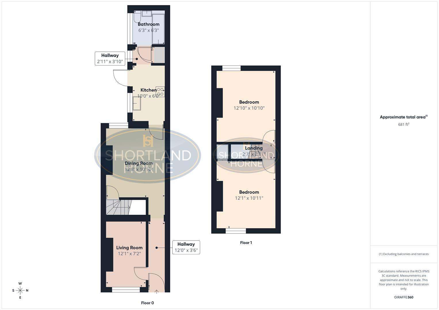 28, Grantham Street, Coventry floorplan